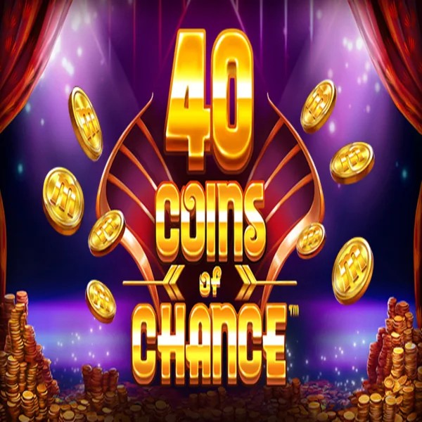 Slots logo of 40 Coins of Chance from SYNOT Games at RockWin Casino