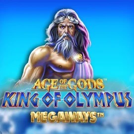 Age Of The Gods: King of Olympus Megaways casino game by Origins – featured logo at RockWin Casino