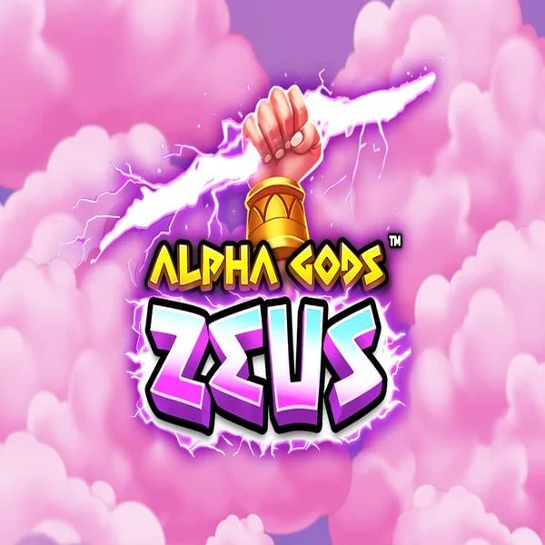 Alpha Gods Zeus logo by PearFiction Studios at RockWin Casino