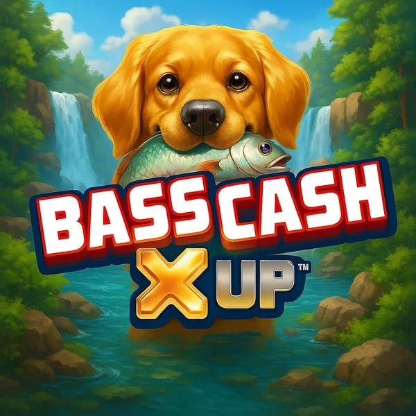 Slots logo of Bass Cash X UP from Alchemy Gaming at RockWin Casino