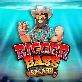 Bigger Bass Splash casino game by Pragmatic Play – featured logo at RockWin Casino
