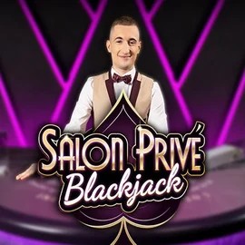 Blackjack Salon Privé casino game by Ezugi – featured logo at RockWin Casino