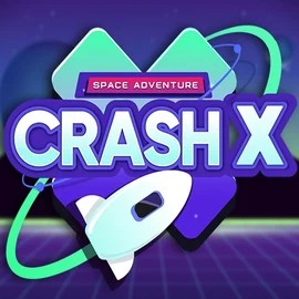Crash X casino game by Turbo Games – featured logo at RockWin Casino