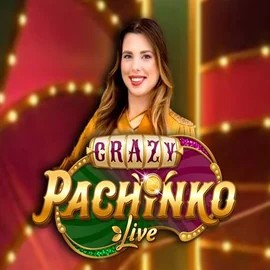 Try Crazy Pachinko slot by Evolution on rockswin.com – logo image