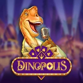 Dinopolis online game logo by Push Gaming on rockswin.com