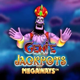 Official Jackpots logo: Genie Jackpots Megaways by Blueprint Gaming at RockWin Casino
