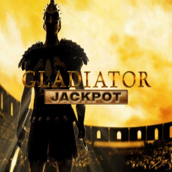 Official Slots logo: Gladiator Jackpot by Playtech at RockWin Casino