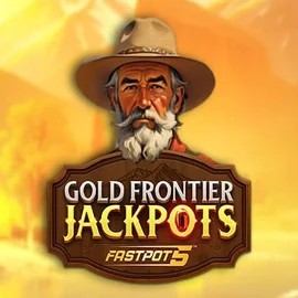 Try Gold Frontier Jackpots FastPot5 slot by Yggdrasil on rockswin.com – logo image
