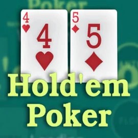 Hold em Poker by OneTouch Games, showcased at rockswin.com – game logo
