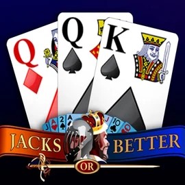 Poker logo of Jacks or Better (Origins) from Playtech at RockWin Casino