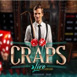 Live Craps game by Evolution – logo hosted on RockWin Casino