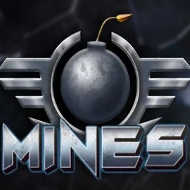 Mines game by Turbo Games – logo hosted on RockWin Casino