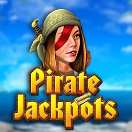 Pirate Jackpots logo by Belatra Games RockWin Casino