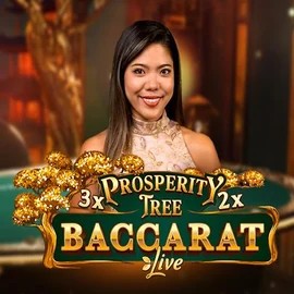 Prosperity Tree Baccarat by Evolution, showcased at rockswin.com – game logo