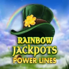 Rainbow Jackpots Power Lines game by Red Tiger Gaming – logo hosted on RockWin Casino