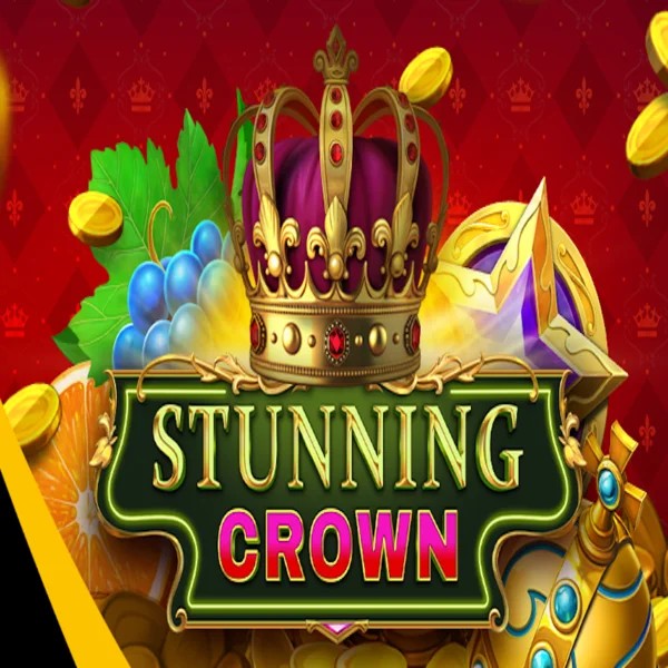 Official Slots logo: Stunning Crown by BF Games at RockWin Casino