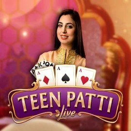 Teen Patti online game logo by Evoplay on rockswin.com