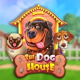 The Dog House online game logo by Pragmatic Play on rockswin.com