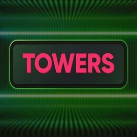 Official Casino Games logo: Towers by Turbo Games at RockWin Casino