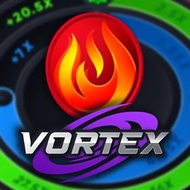 Vortex (Turbo Games) slot logo by Turbo Games at RockWin Casino