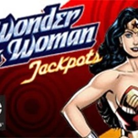 Try Wonder Woman Jackpots slot by Amaya on rockswin.com – logo image
